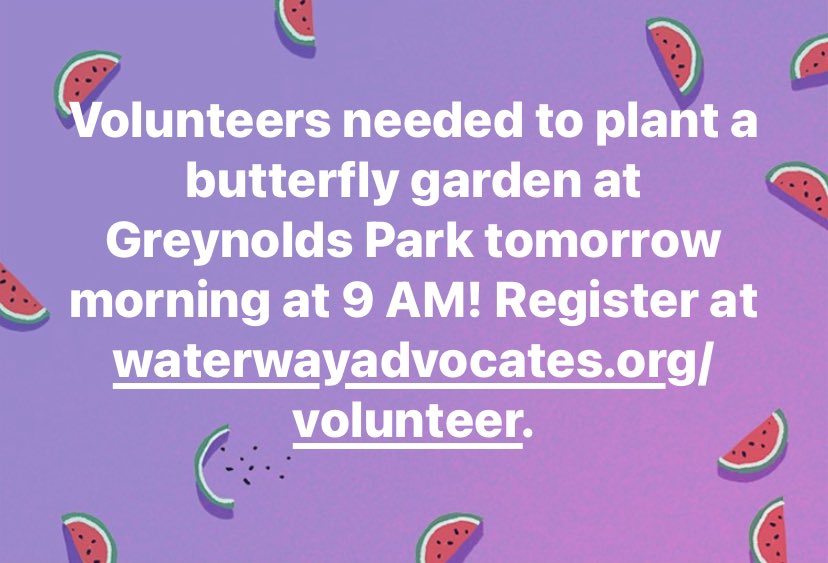 Waterway Advocates (@flwaterways) on Twitter photo Volunteer with Waterway Advocates and <a href="/MiamiDadeParks/">Miami-Dade County Parks</a>! See you tomorrow morning! Register at waterwayadvocates.org/volunteer. #ourcounty #cleanwater <a href="/MiamiDadeCounty/">Miami-Dade County</a> #miamifl Volunteer with Waterway Advocates and <a href="/MiamiDadeParks/">Miami-Dade County Parks</a>! See you tomorrow morning! Register at waterwayadvocates.org/volunteer. #ourcounty #cleanwater <a href="/MiamiDadeCounty/">Miami-Dade County</a> #miamifl
