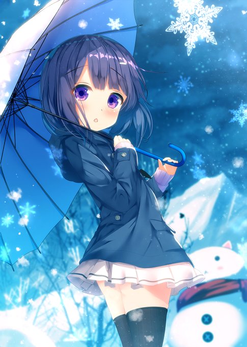 「skirt snowing」 illustration images(Latest)｜5pages