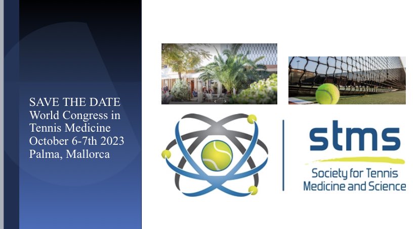 Fredrik Johansson (@frjohansson) on Twitter photo SAVE the DATE 6-7 of October 2023 for a new great <a href="/STMStennis/">Society for Tennis Medicine and Science</a> 🎾 World Congress in 🇪🇸 Palma, Mallorca! Meet experts in the field 👌and Please, spread the word 🙏!! More info 🔜 to come! SAVE the DATE 6-7 of October 2023 for a new great <a href="/STMStennis/">Society for Tennis Medicine and Science</a> 🎾 World Congress in 🇪🇸 Palma, Mallorca! Meet experts in the field 👌and Please, spread the word 🙏!! More info 🔜 to come!