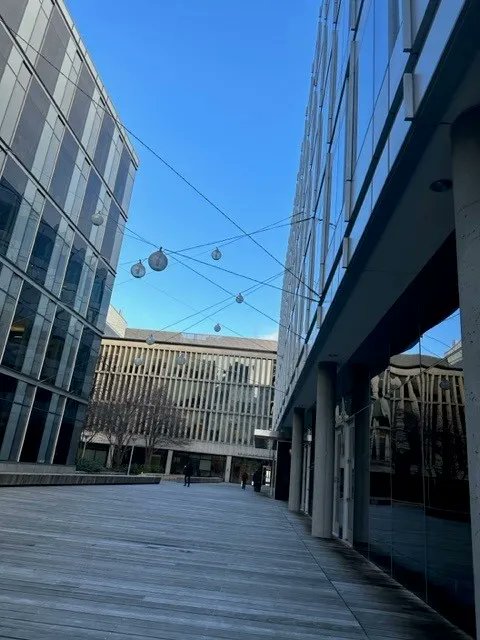 Found a little bit of blue sky today at ITHS headquarters, here on the UW Medicine SLU Campus! #translationalresearch #benchtobedside