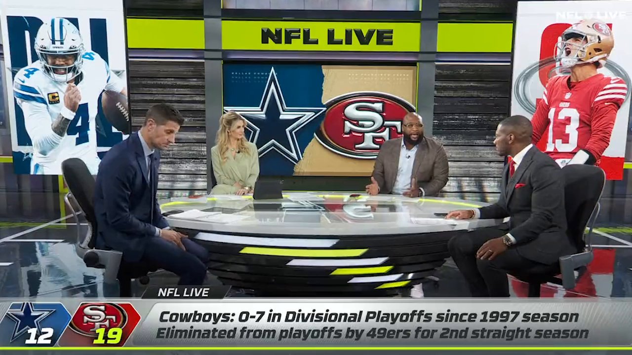 NFL on ESPN on X: '.@mspears96 was not surprised by how the Cowboys' season  ended 