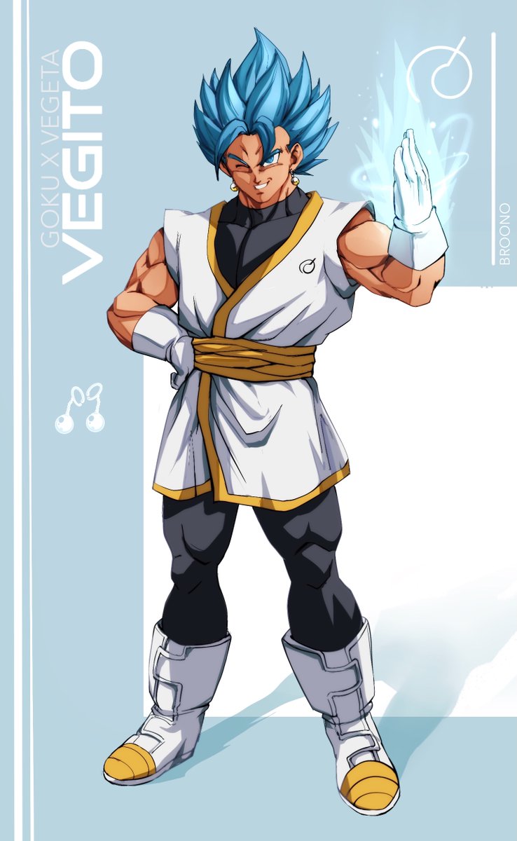 1boy blue eyes blue hair boots character name dougi full body  illustration images