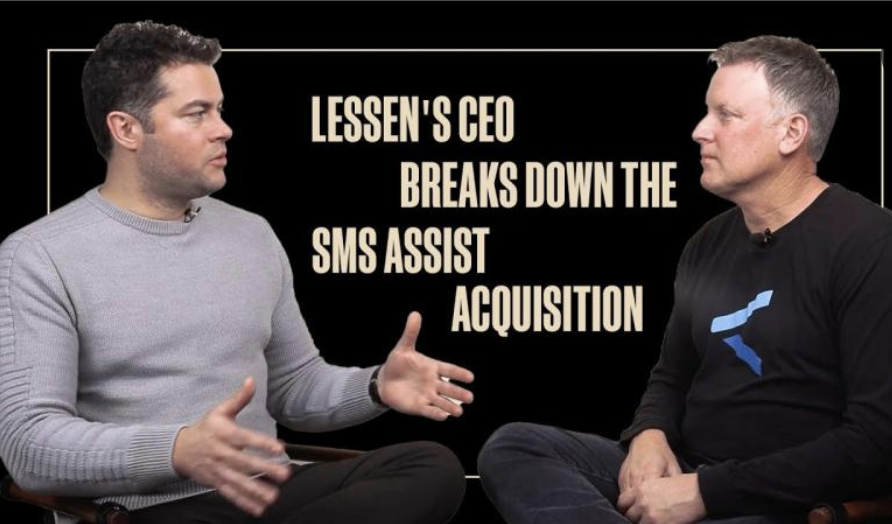 Lessen (@lessenhq) on Twitter photo ✅ Profitability
✅ Great margins
✅ World-class customers 🌏
Our CEO <a href="/LessenJay/">Jay McKee</a> tells <a href="/FifthWallVC/">Fifth Wall</a> co-founder <a href="/Bradley_Greiwe/">Brad Greiwe</a> about where we’re headed. youtube.com/watch?v=MAOonh… ✅ Profitability
✅ Great margins
✅ World-class customers 🌏
Our CEO <a href="/LessenJay/">Jay McKee</a> tells <a href="/FifthWallVC/">Fifth Wall</a> co-founder <a href="/Bradley_Greiwe/">Brad Greiwe</a> about where we’re headed. youtube.com/watch?v=MAOonh…