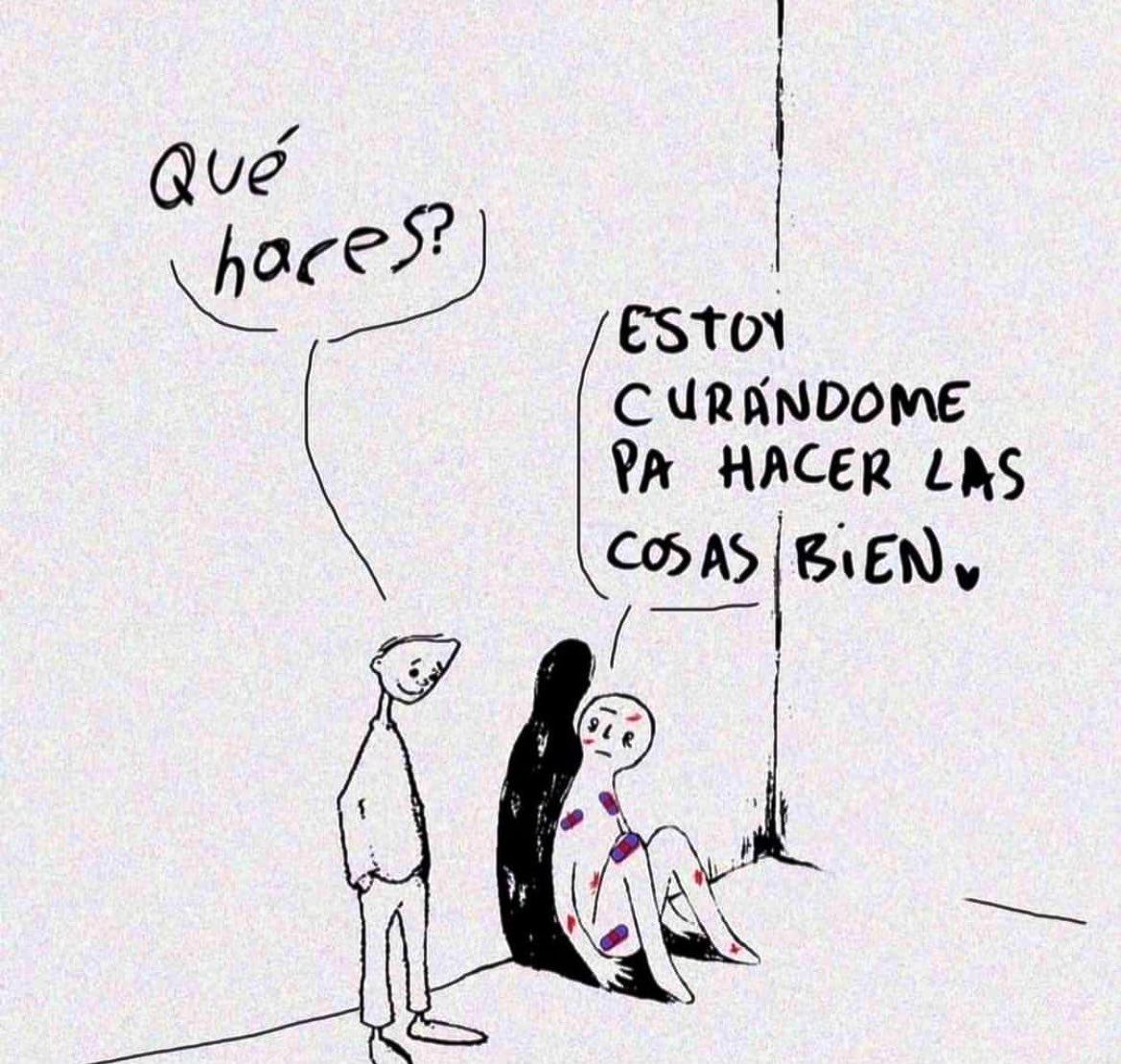 MariaUbi's tweet photo. Estoy curándome para hacer las cosas bien. https://t.co/Lv8HjO7vx0