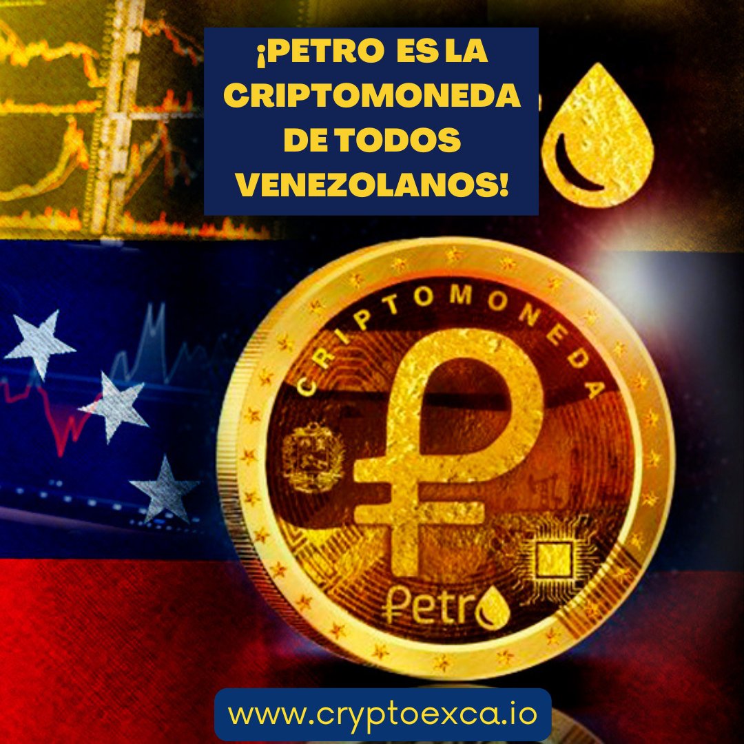 cryptoex_ca's tweet photo. ¡El Petro es la criptomoneda Venezolana!🪙

¡Adquiere esta criptomoneda y disfruta de las ganancias que te puede generar!

Solo debes crear una cuenta en criptomonedas, entra en https://t.co/zltoZ5d26y

¡No pierdas esta oportunidad de ser parte de esta última innovación en moneda https://t.co/rKLOQm4uGR
