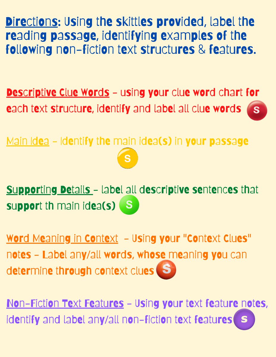 I just had the best time teaching nonfiction text structures and features to this sweet boy using skittles!! This is one of the funnest lessons I’ve created for my students! #Teacher #Tutoring #MakeLearningFun