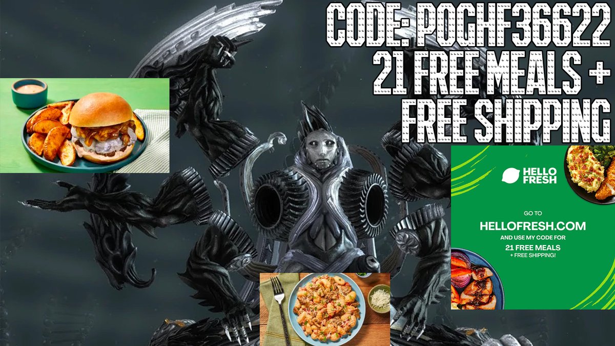 Mrhappy1227's tweet photo. Tomorrow begins the journey through The Omega Protocol, but instead of Hello World, make sure your food is prepped with @HelloFresh!

Get 21 FREE Meals &amp; FREE Shipping with discount code POGHF36622 using the link below! #ad

https://t.co/YVkjsf3WtI https://t.co/K9q51abifh