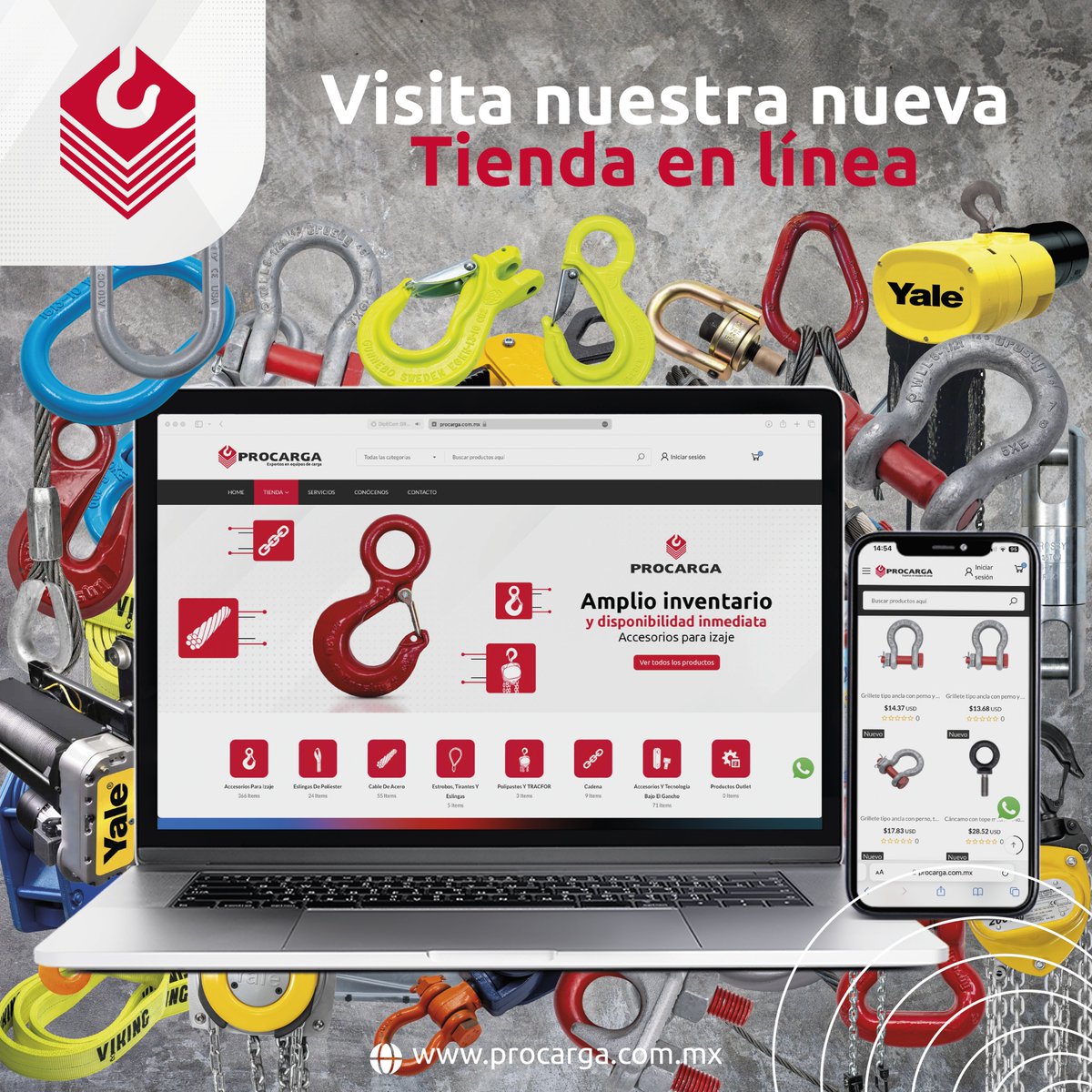 SomosIndustria's tweet photo. Compra en línea.
Link: https://t.co/sZeqspbGym

👷‍♂🚡🚧🏗🪝⛓🪝🪝🏗👷‍♂ 
#procarga #crosby #yale #camesa #viking #liftingequipment #carga #eslingas#estrobos #cabledeacero#productosdecarga #grilletes #cancamos#polipastos #ganchos #hooks #cranes #pastecas #shackles https://t.co/JgnlbyCdFS