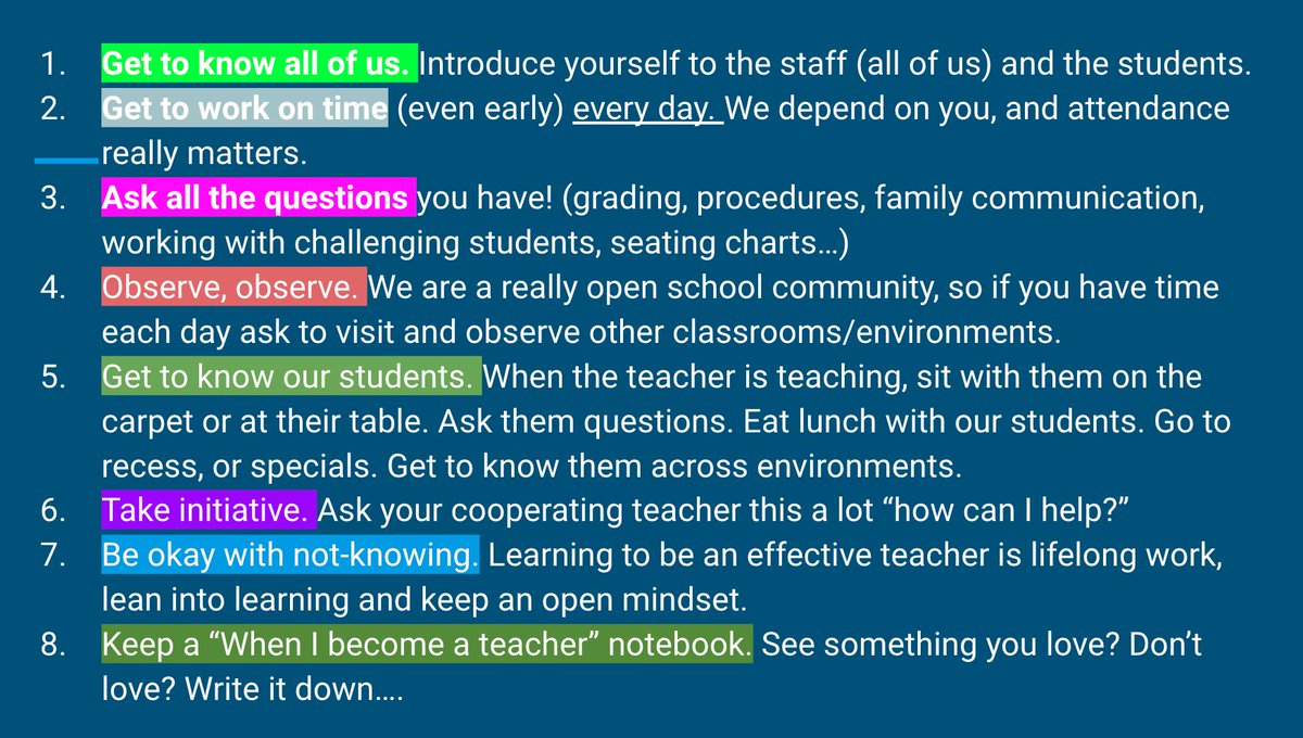 conrad_ee's tweet photo. We have 5 student teachers this semester, and we all got together with cooperating teachers today to do some grounding.Our teachers shined talking about our school and high regard for students. So lucky to work with this incredible group of humans. https://t.co/UVmjF0QW3C