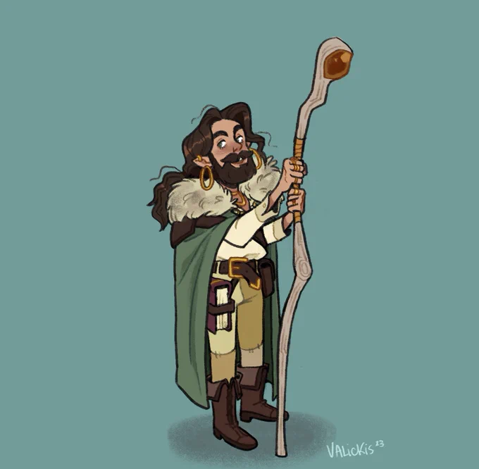 The gnome Ranger, Fnipper  The halfling Bard, Reed  The halfling Wizard, Worm  