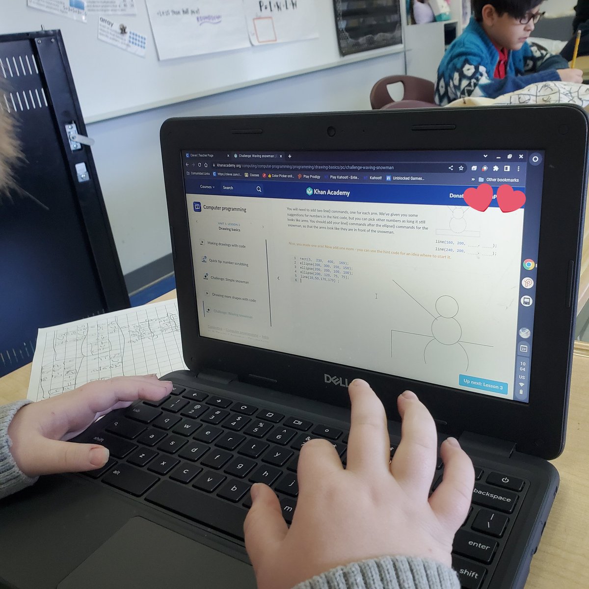 LiliSMontana's tweet photo. Future computer programmer!! ๐ฅ๐ฅ๏ธ๐๐ #G4Math #KACDJoy
@khanacademy https://t.co/cQzlAuFM4M