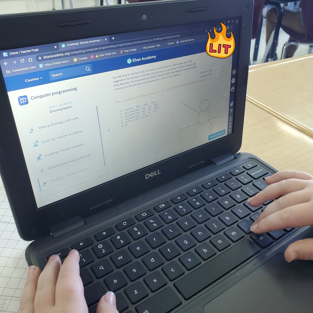 LiliSMontana's tweet photo. Future computer programmer!! ๐ฅ๐ฅ๏ธ๐๐ #G4Math #KACDJoy
@khanacademy https://t.co/cQzlAuFM4M