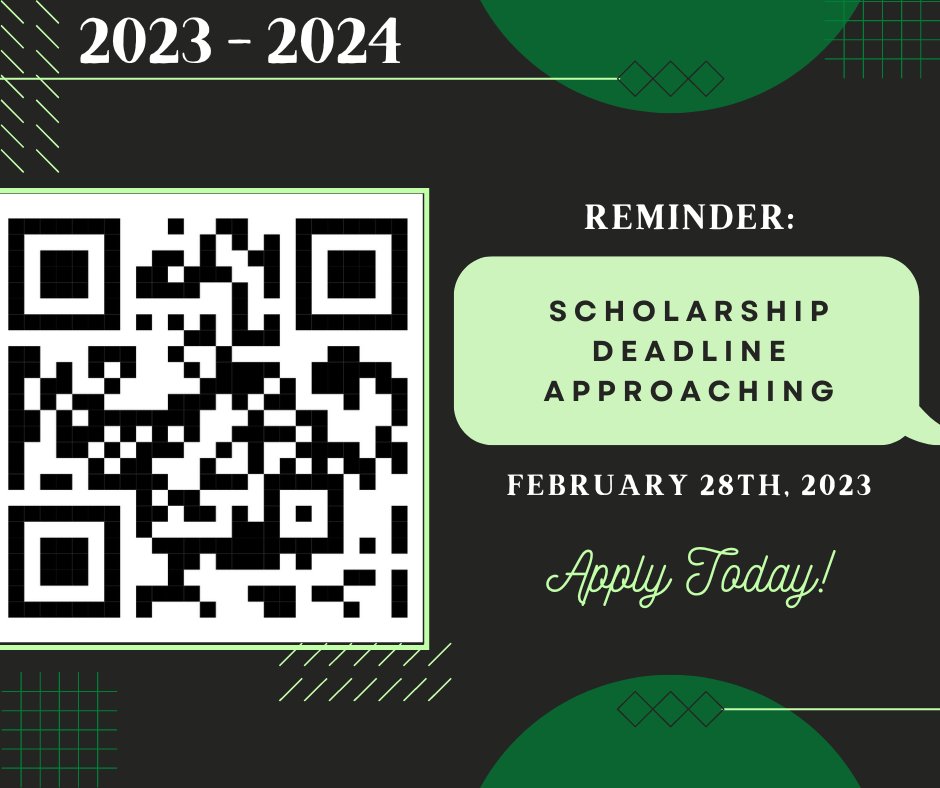 There are so many awesome scholarships available for the 2023-2024 academic year! This is your chance to be considered for both college and departmental level awards. Be sure to complete your application before the deadline.