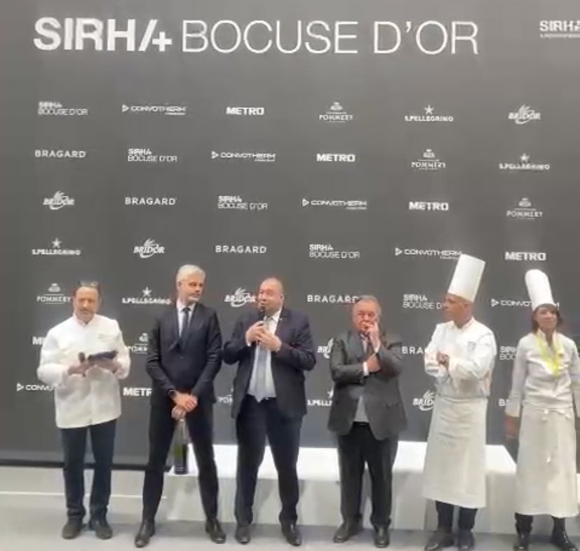 Une édition du #sirha encore de très haute qualité. Le monde s’était donné rendez-vous en France, à Lyon. Bravo aux équipes de <a href="/GLevents/">GL events</a> et au président <a href="/OlivierGinon/">Olivier Ginon</a> pour ce travail d’organisation qui fait rayonner notre pays au plus bel événement gastronomique du monde