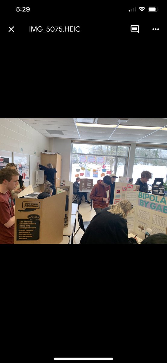 infobml's tweet image. Some very cool things happening as students complete their culminating assignments. Here are some pics of what you’d see during the gallery walk last week in anthro/psych/sociology. #gallerywalk #sharingislearning @infobml #bmlsslearns