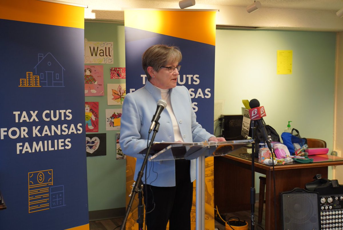 GovLauraKelly's tweet photo. Today I visited the @ywcaneks to discuss how #AxingYourTaxes on basic essentials like food, diapers and feminine hygiene products will support women and children across Kansas. https://t.co/RISgCXBagx