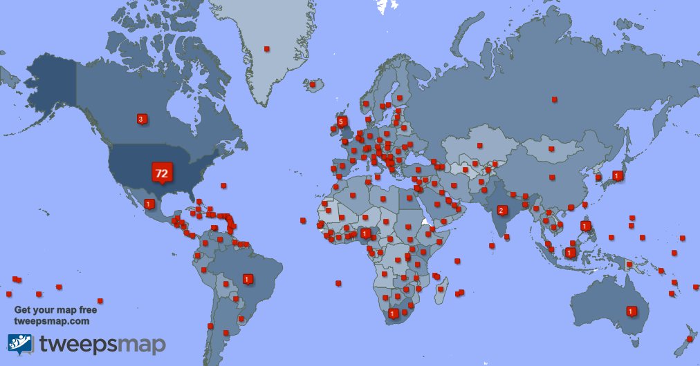 We have 137 new followers from Argentina 🇦🇷, and more last week. See tweepsmap.com/!LaughNYC