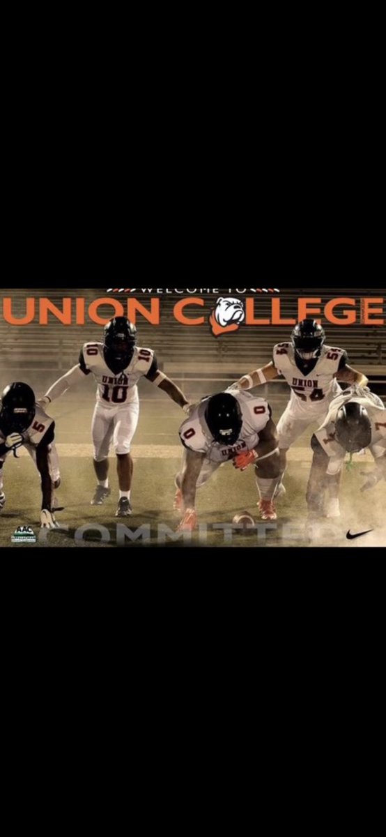 ColeHar12's tweet image. Let’s GOO committed to Union College!!🏈💪