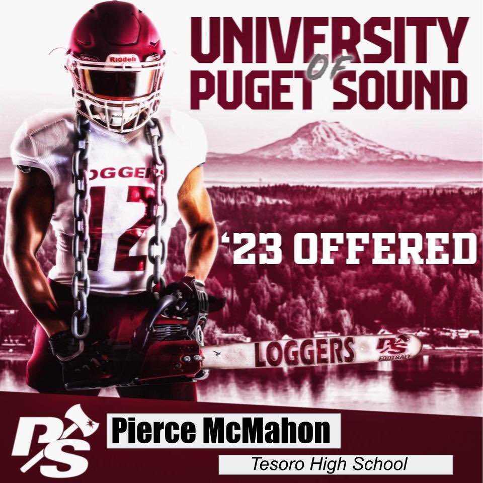 Very grateful to have received an offer from the University of Puget Sound. Thank you to  <a href="/CoachHousman/">Jeff Housman</a> for the amazing news! <a href="/jeffthomas4/">Jeff Thomas</a> <a href="/MAPoston/">Matt Poston</a> <a href="/TesoroFootball/">TesoroFootball</a>