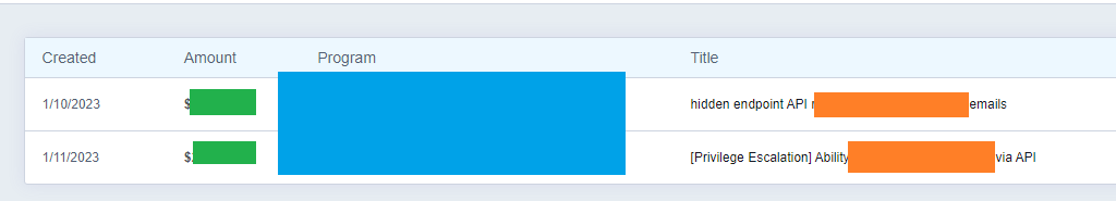 _iamviolin's tweet photo. got 4 bounties in @inspectiv i submitted 12 bugs 4 of them are valid and the rest are duplicates. all found by manual testing. very good platform, hope to get new private program early next month.
#bugbounty #SecureTheInternet https://t.co/k8hWDCUiq6