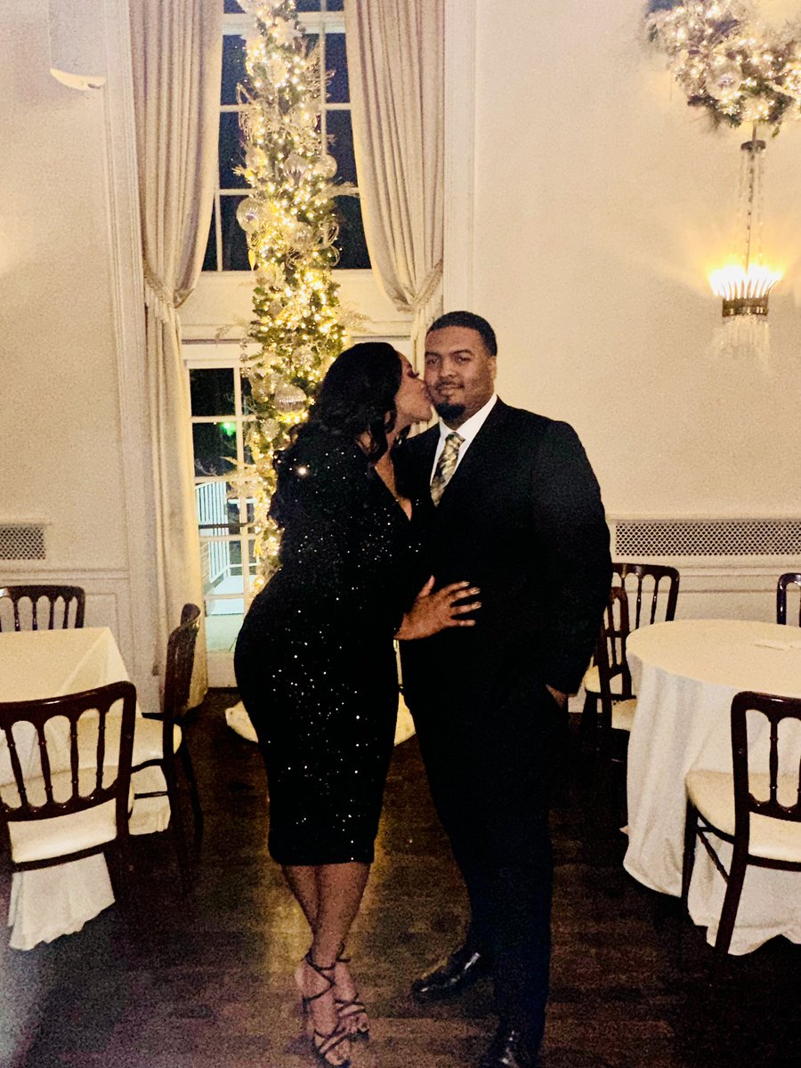 Forever my date to the Yale Anesthesiology Christmas Party 🤎🤎