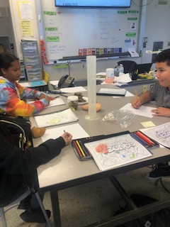 Students learning to draw what they observe not what the brain thinks in <a href="/vanegonzburton/">Vanessa Gonzales</a>. Students couldn't look at their paper only the object. <a href="/BurtonSchools/">Burton Schools</a> <a href="/BurtonBulldogs/">Burton Middle School</a> #Science