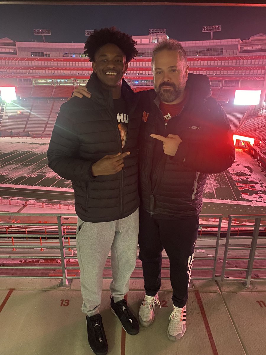 jeremiah_charl2's tweet photo. After a great official visit to the University of Nebraska, I enjoyed the hospitality and the atmosphere. With that being said, I’m blessed to say I’m 111% committed ❤️🌽#GBR #COMMITTED @CoachMattRhule https://t.co/G1zV6sU9cD