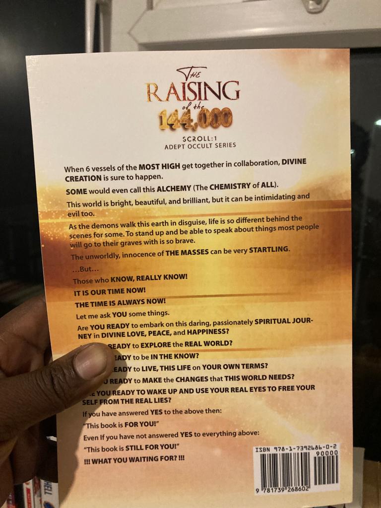 Ado9do's tweet image. I’m tired but thrilled 😁 to have this book in my hand today. It has been well and truly worth the effort.
Thank you to the members of The Golden Team, for without them this DIVINE CREATION would not be a REALITY!
Click the link for this book!
amazon.co.uk/dp/1739268601?…

#booktwt