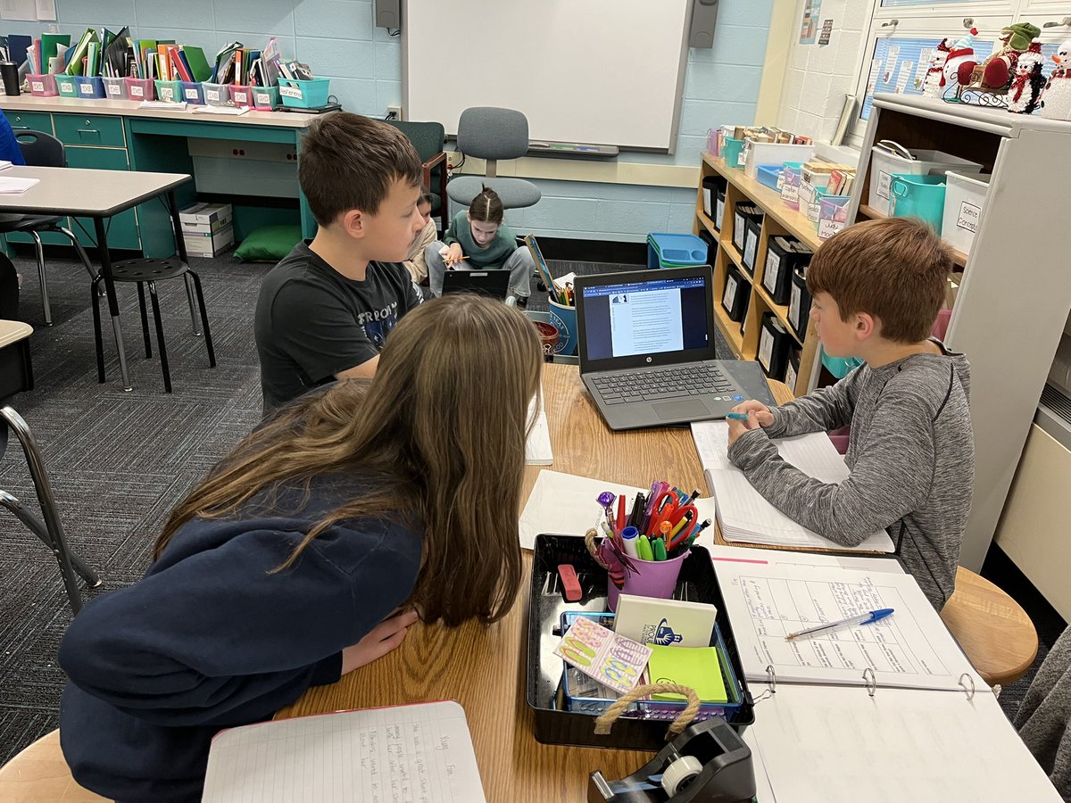 misslisk's tweet photo. Immersing ourselves in different styles of biographies! Groups met to read sections of “Talkin’ Bout Bessie” by Nicki Grimes and create a list of what they learned about Bessie Coleman to share. @MOSandshore @kristymc24 @Jen1Curry https://t.co/9y2PPMAuuW