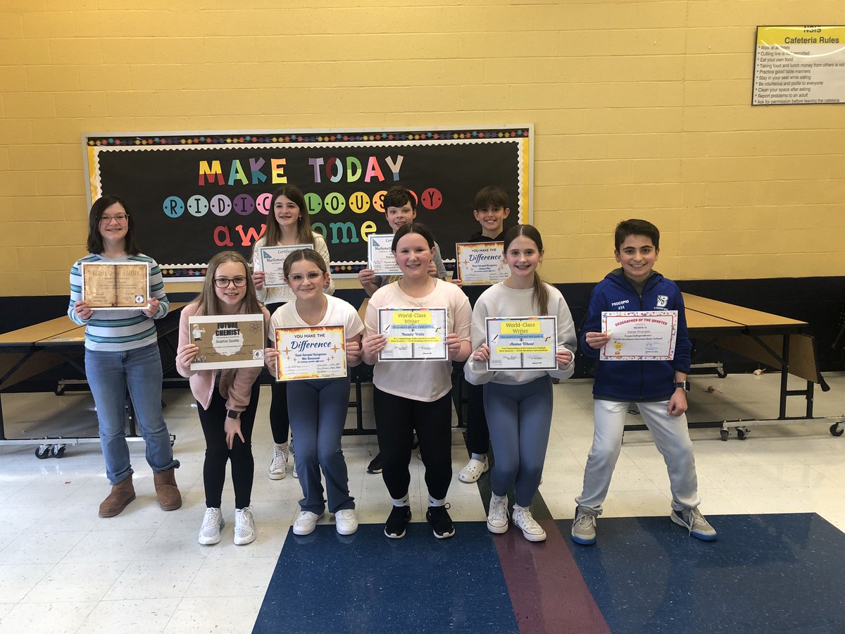 CharRinehart's tweet photo. Big congratulations to #teamintrepid @TeamNSIS @canon_mac Quarter Two Award recipients! So proud of their scholarship, leadership, and citizenship. https://t.co/Ca835G9tg3