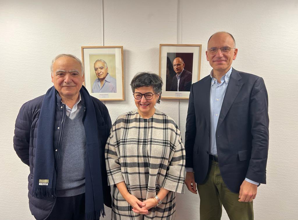 Avec @EnricoLetta et @AranchaGlezLaya : les 3 doyens successifs d’une @PSIASciencesPo en pleine forme!