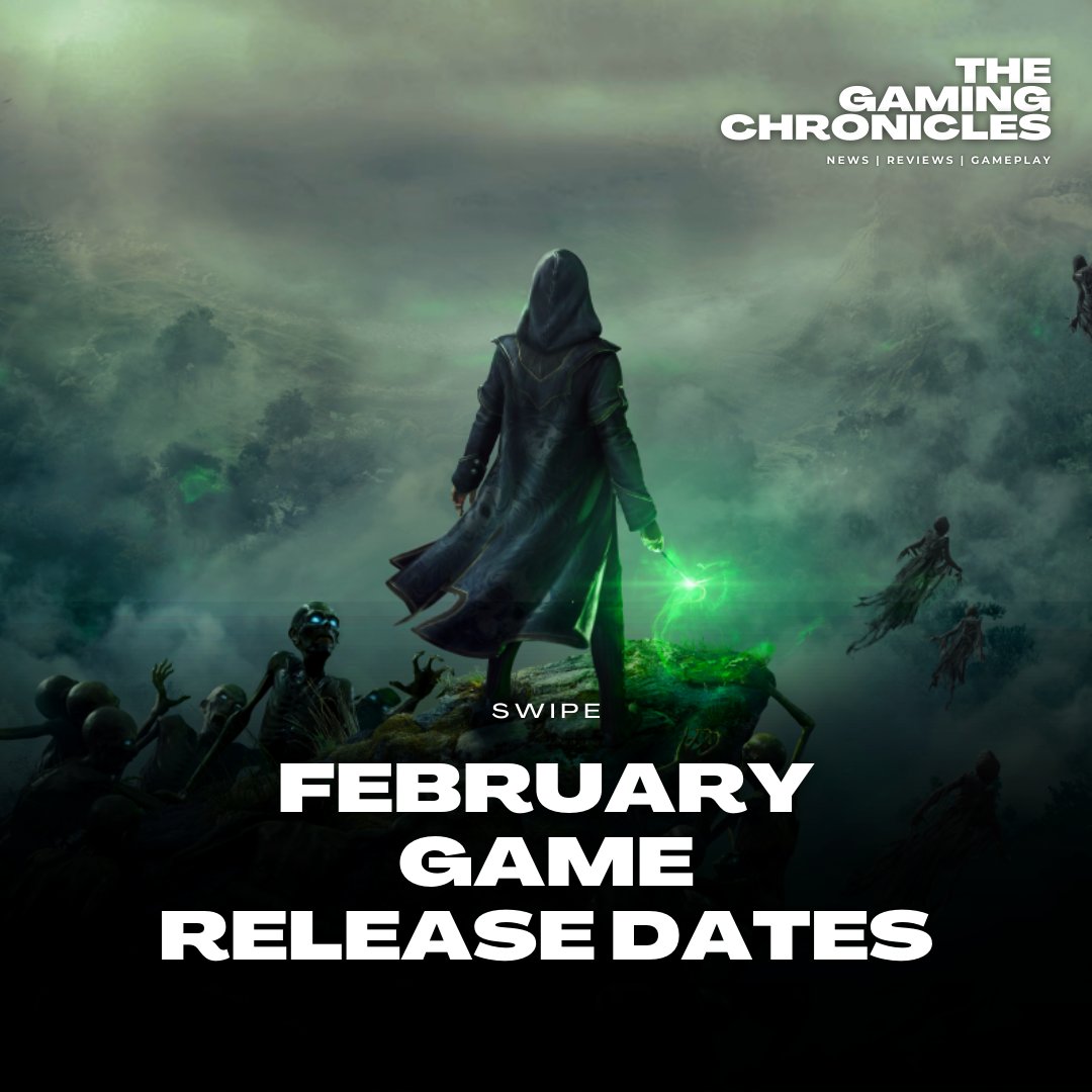 Thgmngchrncls's tweet photo. February is coming in hot with some highly anticipated game releases!

Mark your 🗓️ and get ready to level up 🎮

Which game are you most excited for?

#HogwartsLegacy #wildhearts #AtomicHeart #horizon #CompanyOfHeroes3 #SonsoftheForest #KerbalSpaceProgram2 #OctopathTraveler2 https://t.co/anPOt391ev