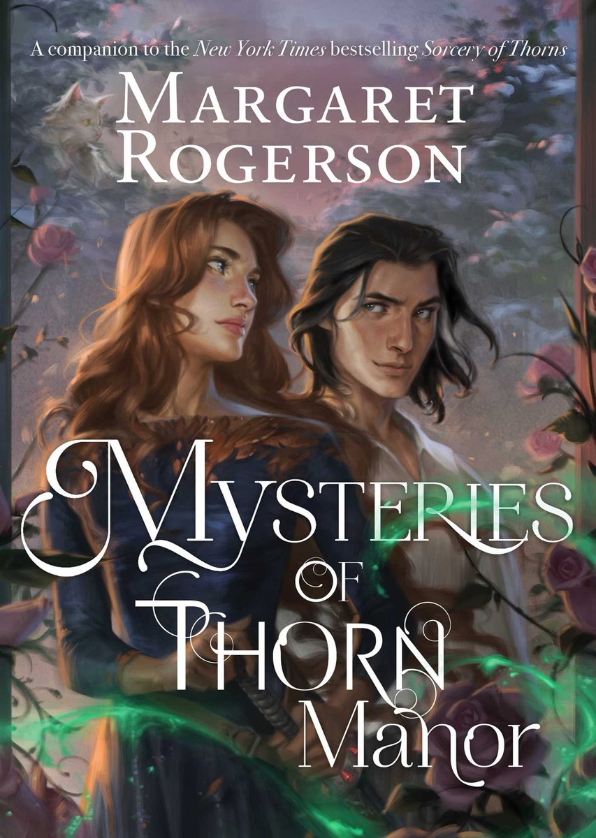 #MysteriesOfThornManor In this delightful sequel novella to the New York Times bestselling Sorcery of Thorns, Elisabeth, Nathaniel, and Silas must unravel the magical trap keeping them inside Thorn Manor in time for their Midwinter Ball!