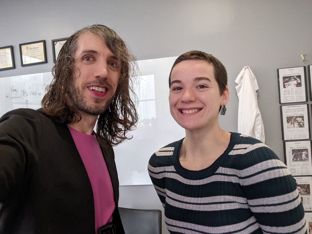 danteshepherd's tweet photo. Welcome to the first grad student to ever join my research group, Kat Nilov! Kat will be co-advised by myself and @ANKoppes, and will be doing some great educational research as a core component of their overall thesis. https://t.co/5FHRXc8G4c