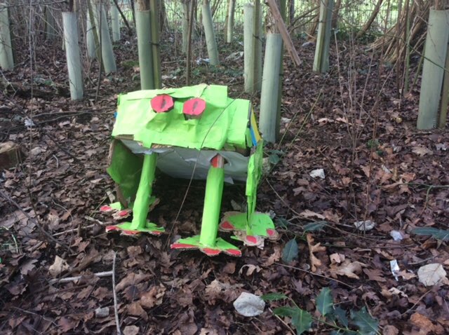 Lakeside_school's tweet photo. 5JI photographed their wow day creations in their ‘natural habitat’. #installationartwork #naturalhabitat #creativeminds https://t.co/soM5RMG0qZ