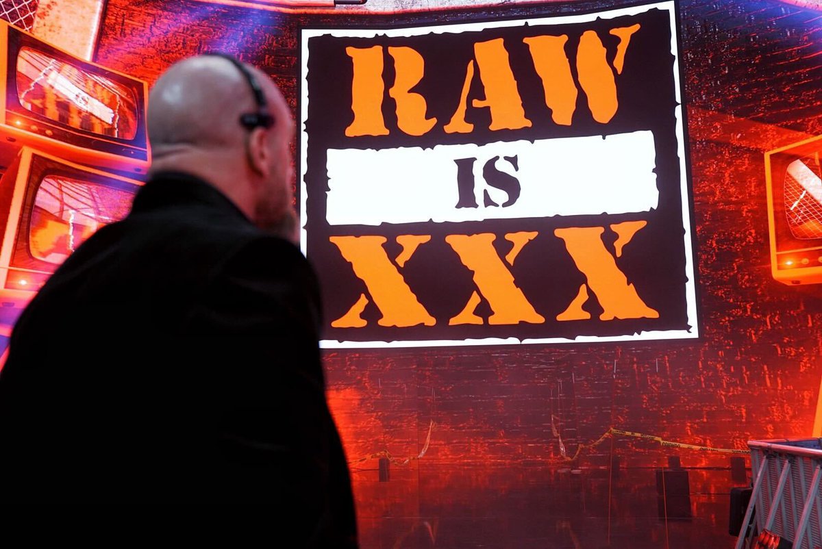 Tonight at 8/7c on @USA_Network, past collides with present and future as we celebrate 30 years of #WWERaw. ...Are you ready? #RAWXXX