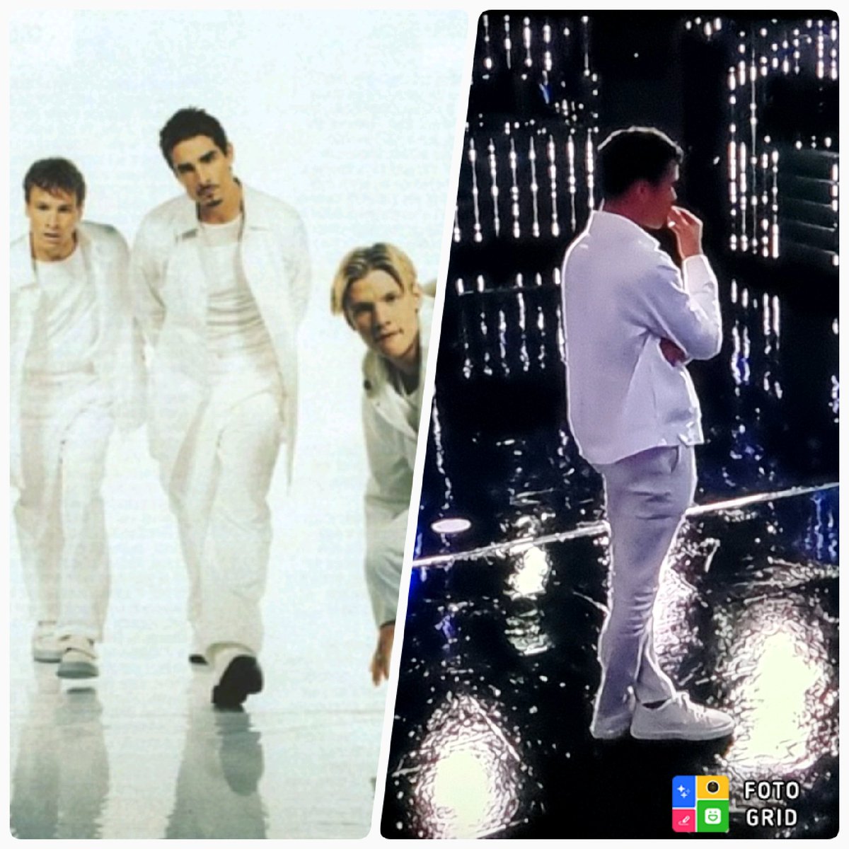 syapersya's tweet photo. Ma solo a me Donnamaria stasera ricorda i Backstreet Boys?? #gfvip https://t.co/ABIaHAbti6