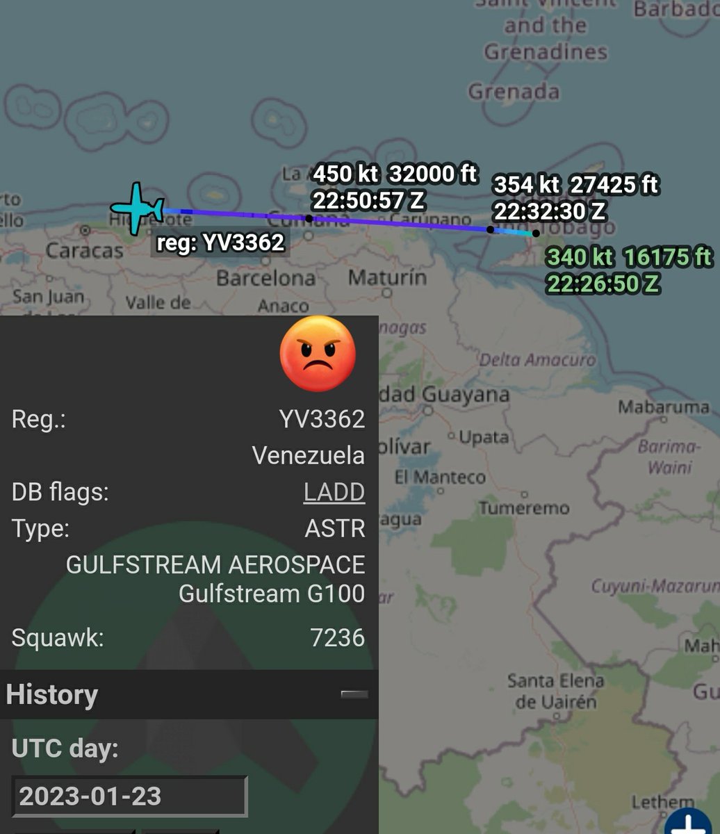 Arr3ch0's tweet photo. #YV3362 vuelta y vuelta a Piarco, Trinidad y Tobago. 4 vuelo del día https://t.co/JoBQ4JwHMX