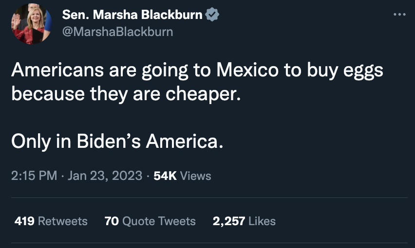 MrDonAuto's tweet photo. Dearest Marsha, Marsha #MarshaBlackburn darling,
Wait until you find out how cheap #DentalWork, #Insulin and #Perscriptions are in #Mexico.
Sincerely,
America https://t.co/wzAzXyuTQF