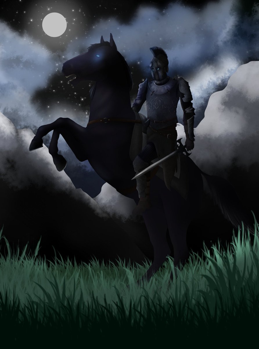 TheAnaCat's tweet photo. "Show our enemies that there is nothing that can challenge the might of the Cold Embrace."

Some art I did of an Empyrus Knight from the @AgeofCalamitous , along with some closeups. Armor's HARD to draw 😵‍💫.

https://t.co/YX5kORO9de

#art #fanart #AgeOfCalamitous https://t.co/v1JQCuxakh