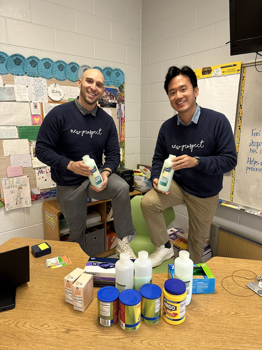 TeachChilds's tweet photo. Truly the best! This duo never stops having fun or providing great instruction! Proud to have these leaders on our team—especially for dress alike days! 😂
@FernandezFifth @MrLewCrew @NPESprincipal https://t.co/YPbH2C0j6r
