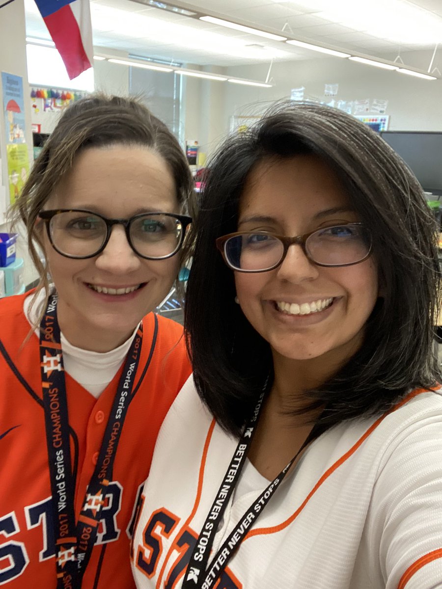 Friendship Week Day 1: “Dress Like Someone You Admire” Naturally, my fab partner <a href="/abigaildaigle/">Abigail Daigle</a> &amp; I had to dress alike with our Astros gear! We love our ‘Stros &amp; what a blessing to have a fun partner! 😊