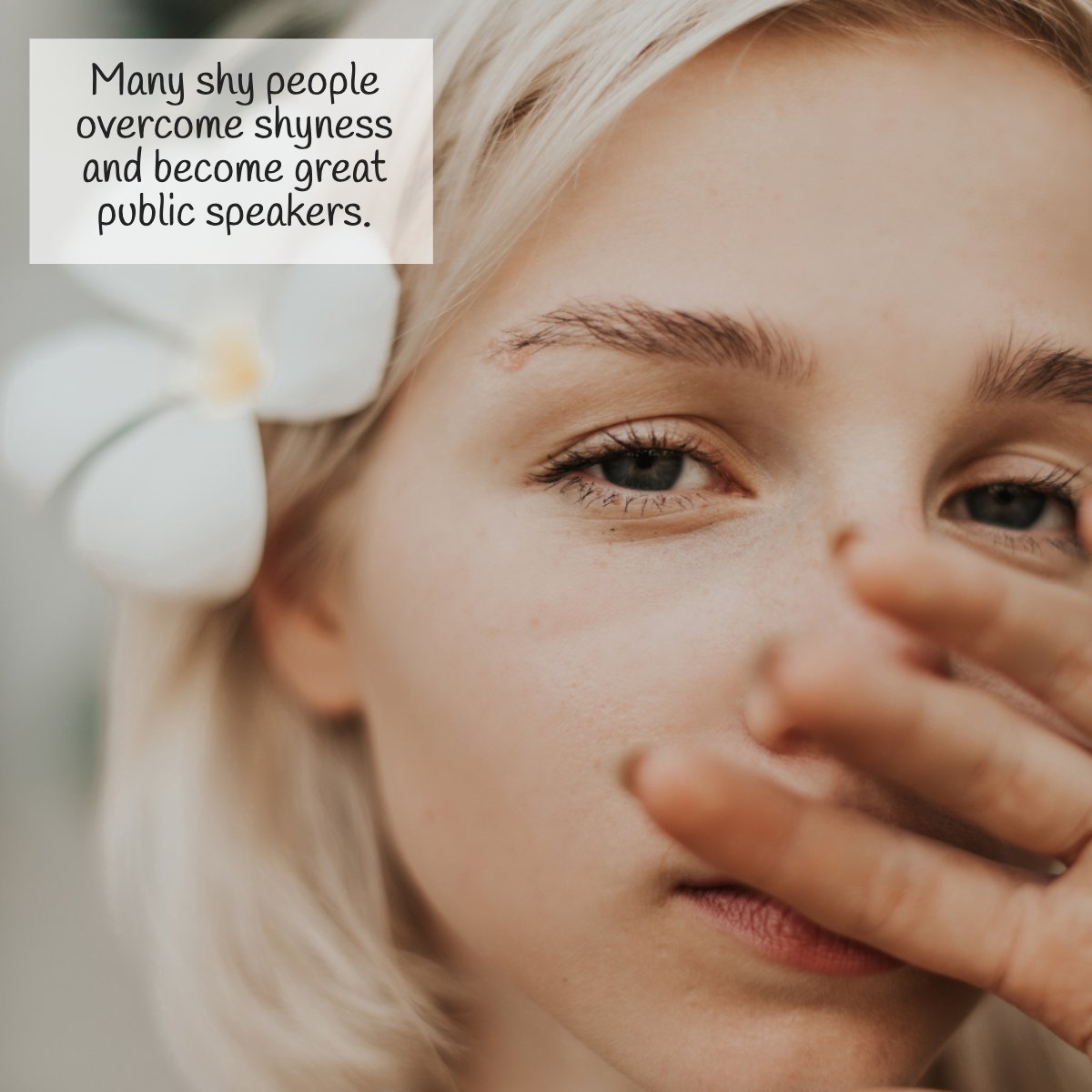 NancyFestarini's tweet image. Shy people can be extroverts, too. 😊

How do you overvome shyness?

#Shy    #shyness    #bashful    #funfact