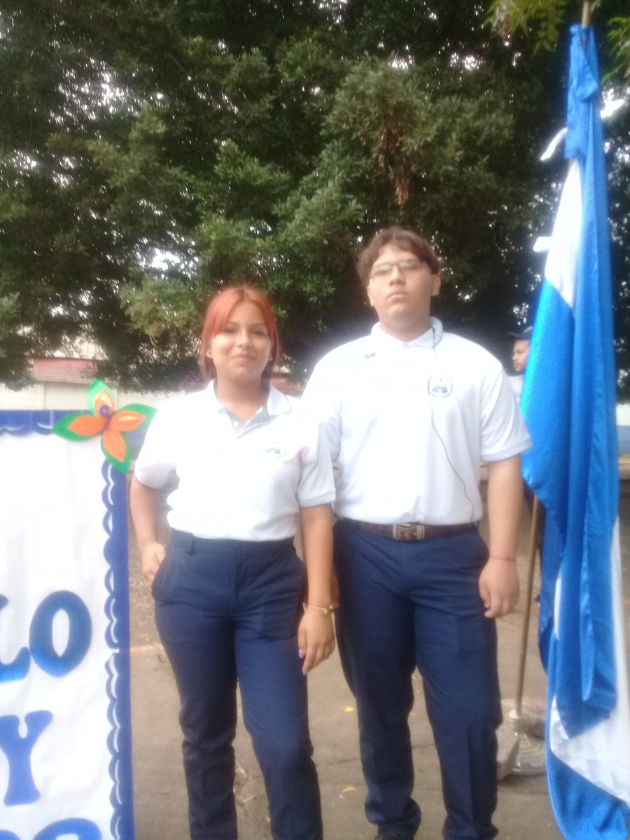 Inicio d clases. 
Instituto Elvis Díaz Romero , Managua
#AClasesVidayEsperanza