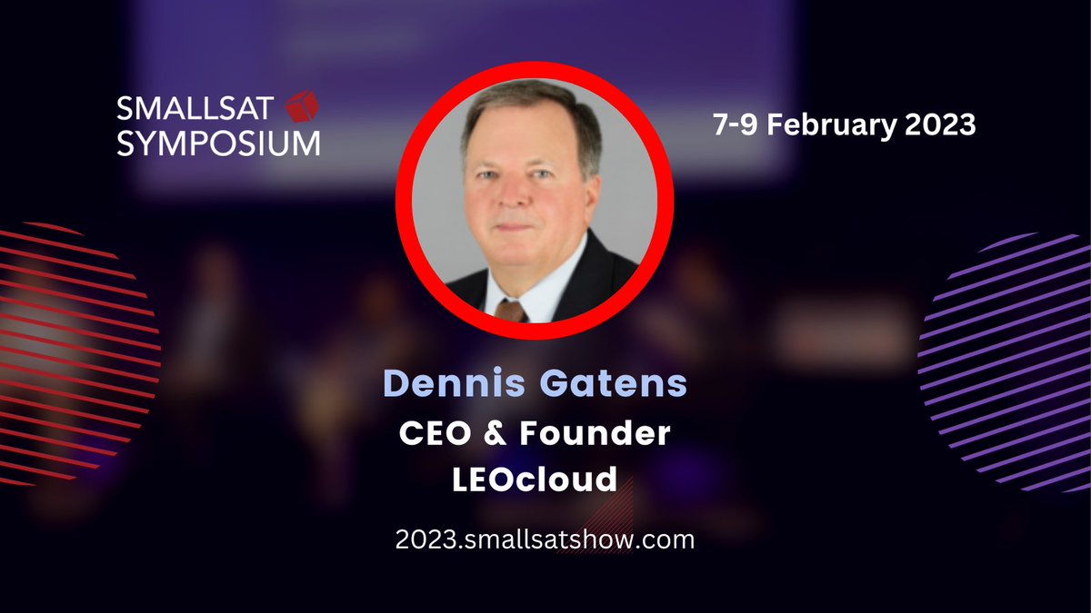 Dennis Gatens is the CEO & Founder of LEOcloud. He founded the company to bring to market the first space-hardened, scalable, multi-cloud Infrastructure as a Service. bit.ly/3j0OtmI #leocloud #boeing #smallsatsymposium #smallsat #satellite #satnews #smallsatshow