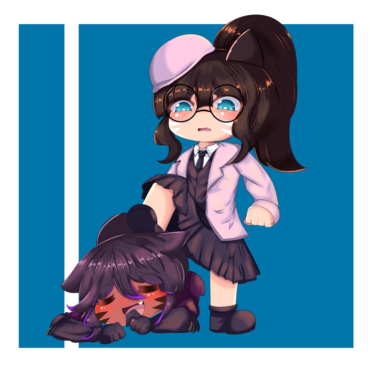 「Chibi commission for  hope you like it! 」|Thordram (Comms Open!)のイラスト