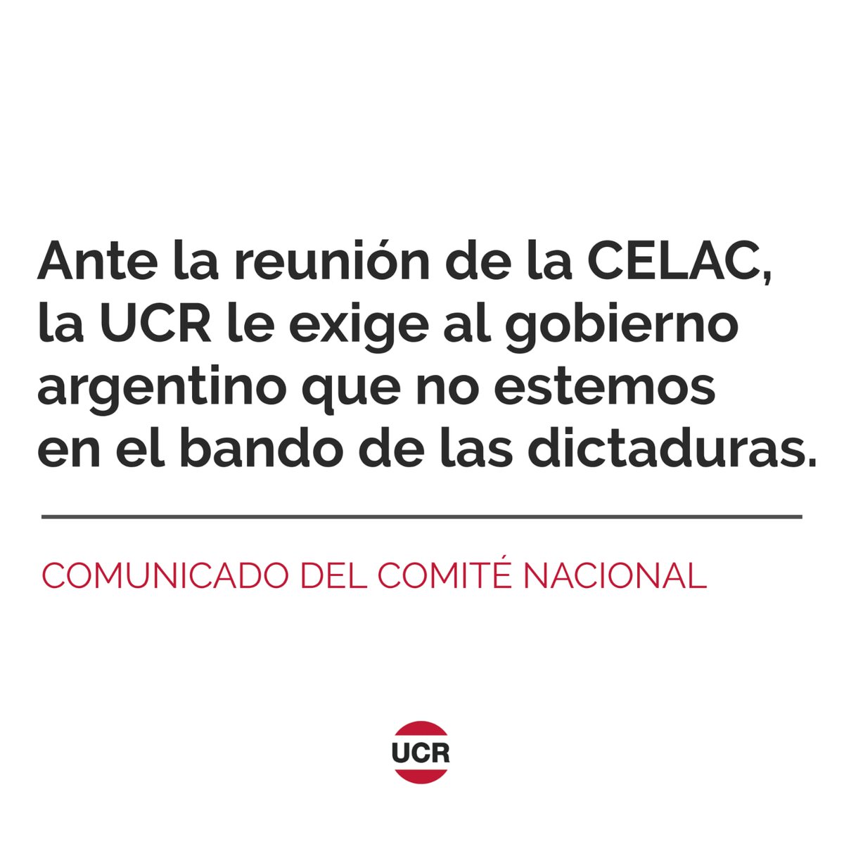 UCRNacional's tweet photo. Leé el comunicado completo 👇
https://t.co/fb6tOHEhRw https://t.co/TVzBFHXEgJ