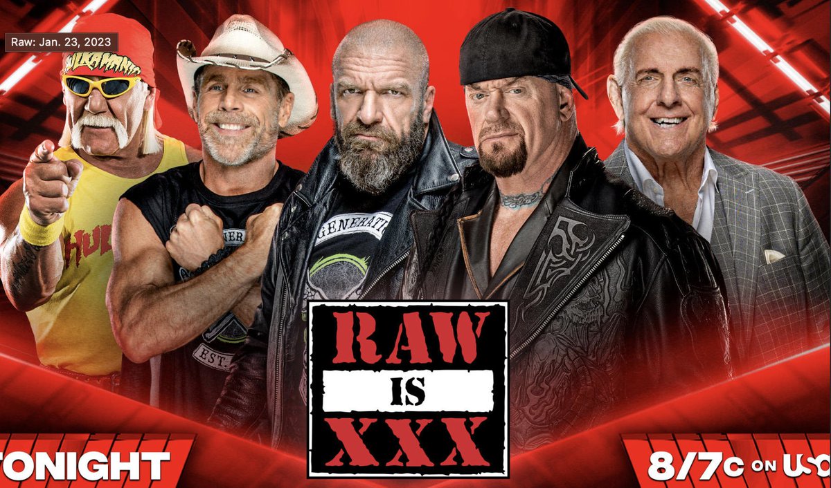 Legend city tonight. This will be the first time I have watched RAW since the attitude era!
