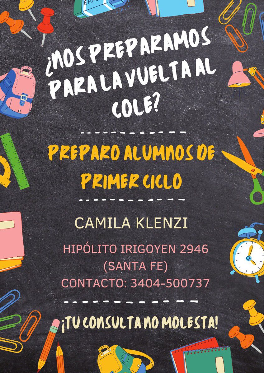 KlenziCami's tweet photo. Cualquier consulta estoy a disposición 🙌🏻🤗 https://t.co/oX7zmxHXOn