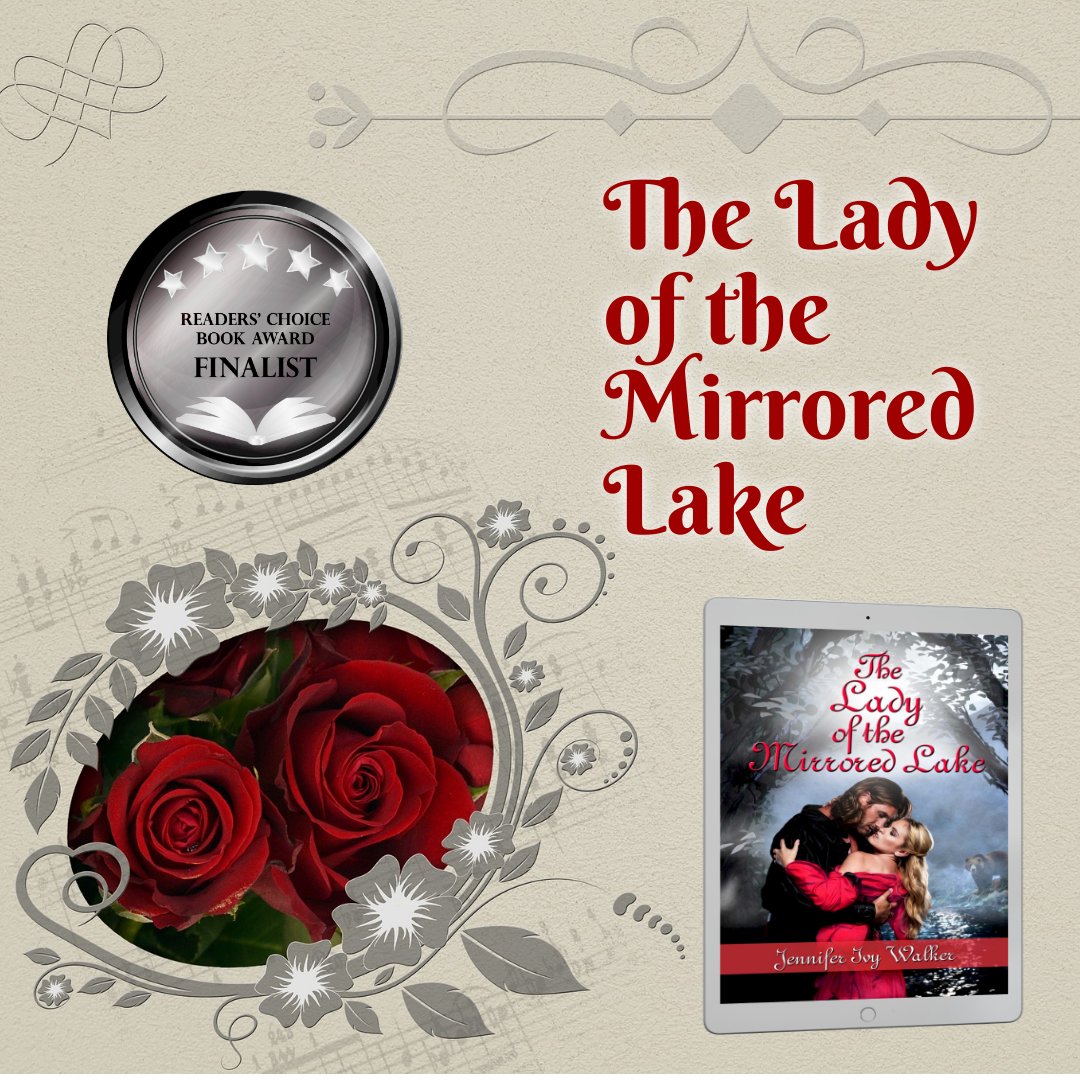 New Release! The Lady of the Mirrored Lake, book 2 of the Wild Rose and the Sea Raven trilogy. #twrpbks #newrelease #paranormalfantasy #medievalromance @bohemienneivy